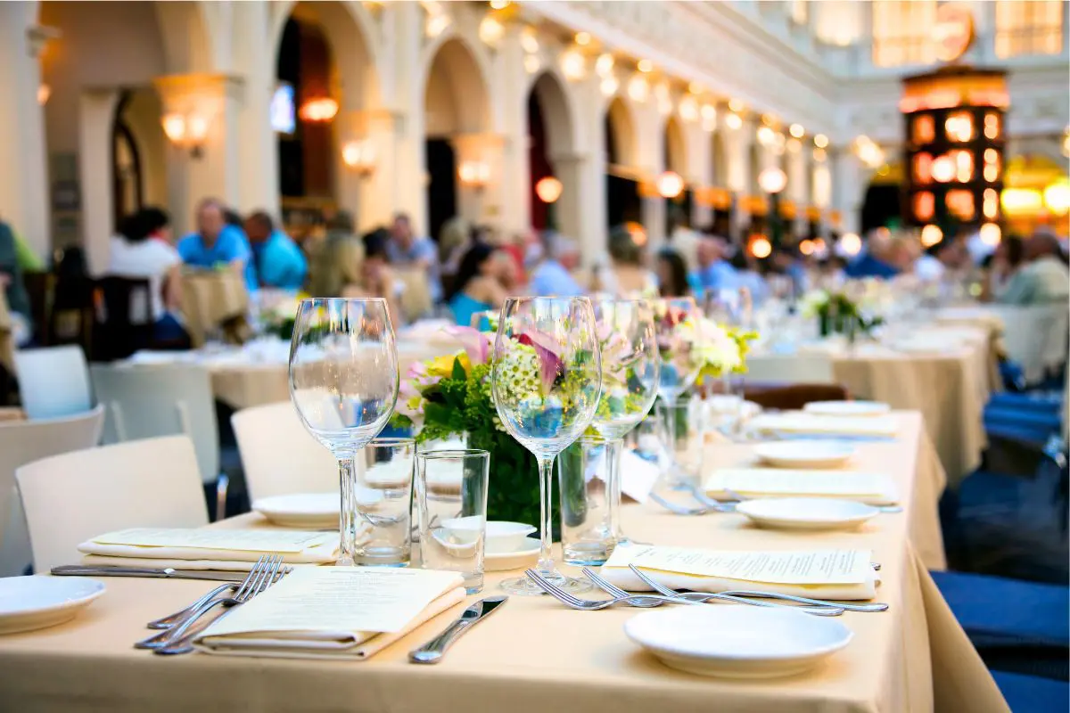 Au restaurant en France
