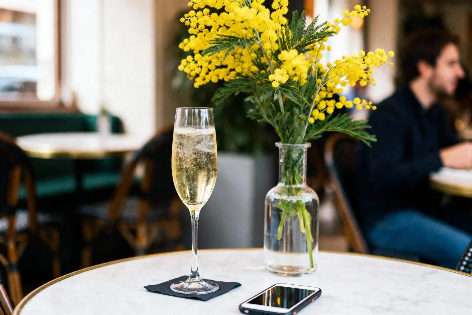 cocktail au Champagne